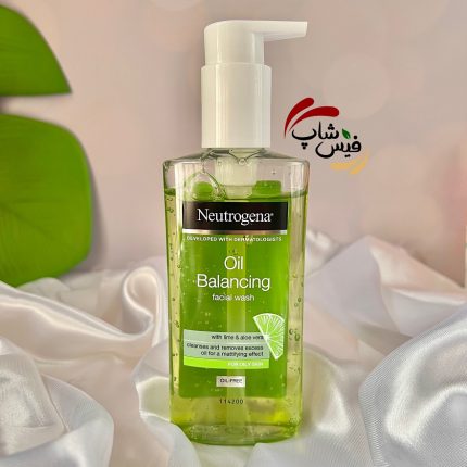 شوینده صورت لیمو و آلوئه ورا نوتروژینا