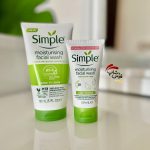 ژل شستشو صورت مدل moisturizing حجم 150میل سیمپل ا Simple Moisturizing Facial Wash 150ml
