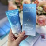 کرم ضد آفتاب کلاژن ابرسان و ترمیم ضد چروک هیالورونیک اسید فارم استی FARMSTAY HYALURONIC UV SHIELD SUN BLOCK CREAM