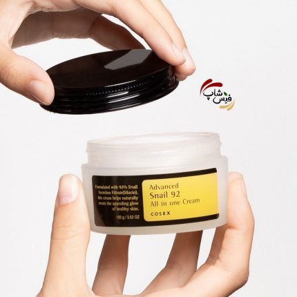 کرم ترمیم و روشن کننده مرطوب کننده موسین حلزون کوزارکس