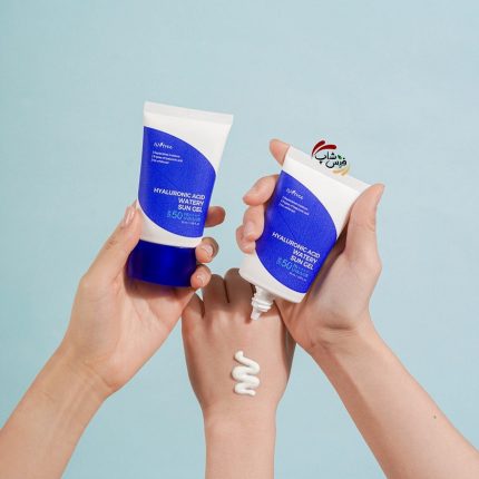کرم ضدآفتاب و مرطوب‌کننده فیزیکی هیالورونیک اسید ایزنتری IsNtree Natural Sun Cream with Hyaluronic Acid SPF50 PA++++ 50 ml