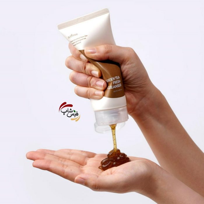 شوینده چای سبز ایزنتری ISNTREE GREEN TEA FRESH CLEANSER 120ML - Image 2
