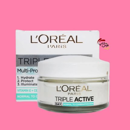 کرم آبرسان ژلی لورال تریپل اکتیو Triple Active حجم ۵۰ میل