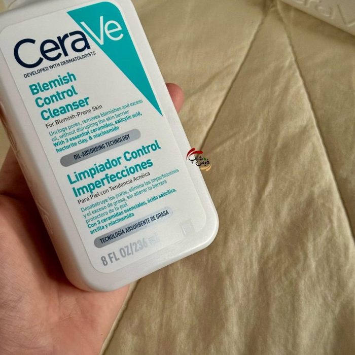 شویند کنترل کننده آکنه برای پوست های مستعد جوش بلیمیش سراوی CeraVe Blemish Control Cleanser 236 ml - Image 3