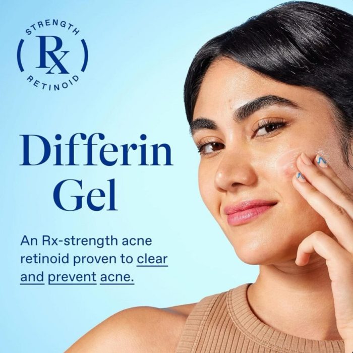 ژل ضد جوش و لایه بردار دیفرین Differin Adapalene Gel 0.1% Retinoid Acne Treatment - Image 4
