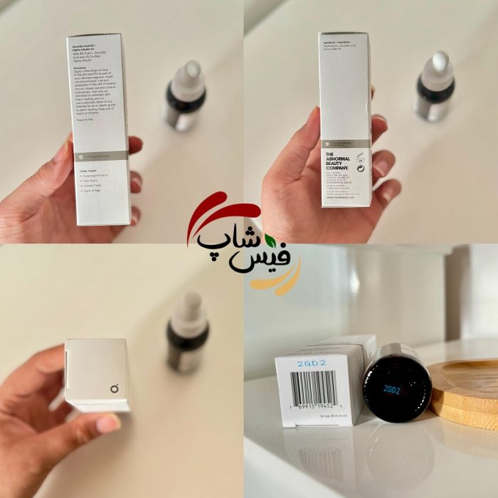 سرم آسکوربیک اسید 8% و آلفا آربوتین 2% روشن کننده و ضدلک اوردینری حجم 30 میل - Image 3