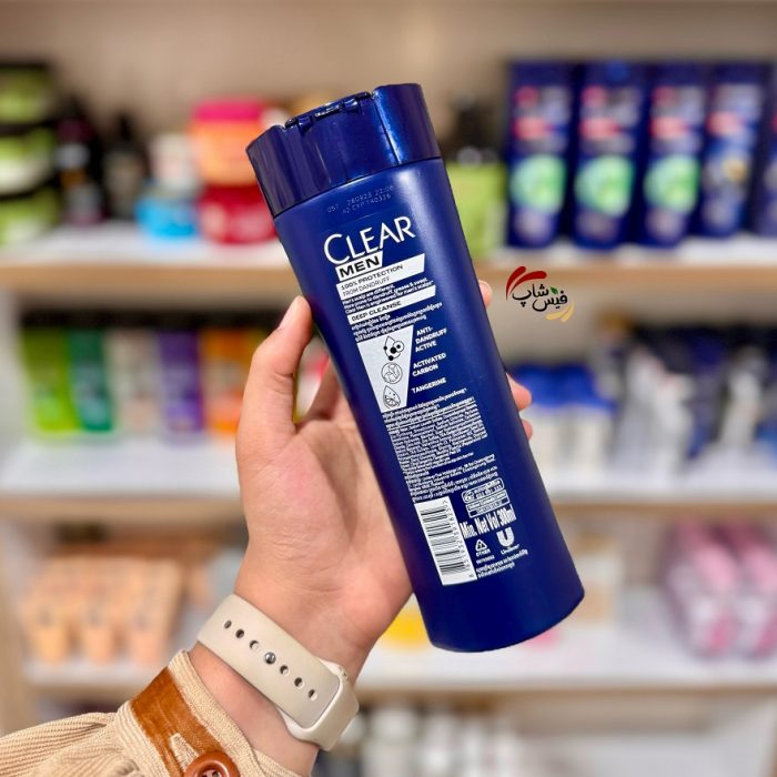 شامپو زغال و پرتقال کلیر  315 میل اصل – CLEAR Men Deep Cleanse Anti-dandruff Shampoo 315 ML - Image 2