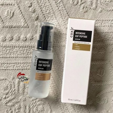 سرم کوکسیر پپتید EGF فشرده و کلاژن با اثر لیفتینگ 50 میل COXIR INTENSIVE EGF PEPTIDE SERUM