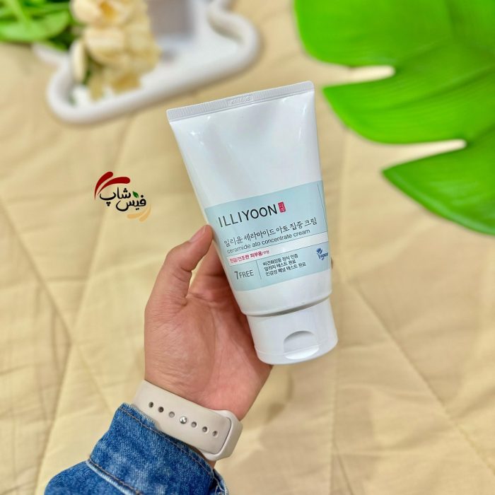 کرم مرطوب کننده و تقویت کننده کنسانتره سراماید ایلیون Illiyoon Ceramide Ato Concentrate Cream - Image 2