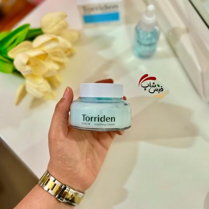 ژل کرم مرطوب کننده و تسکین دهنده هیالورونیک اسید توریدن Torriden DIVE-IN Soothing Cream