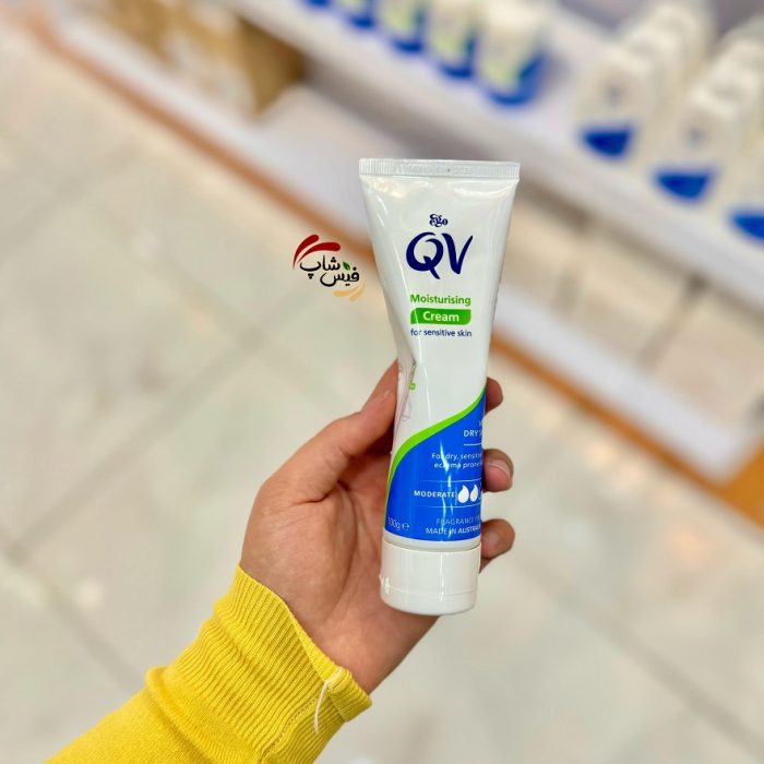 کرم مرطوب کننده و آبرسان کیو وی QV Cream Moisturiser حجم 100 میل - Image 2