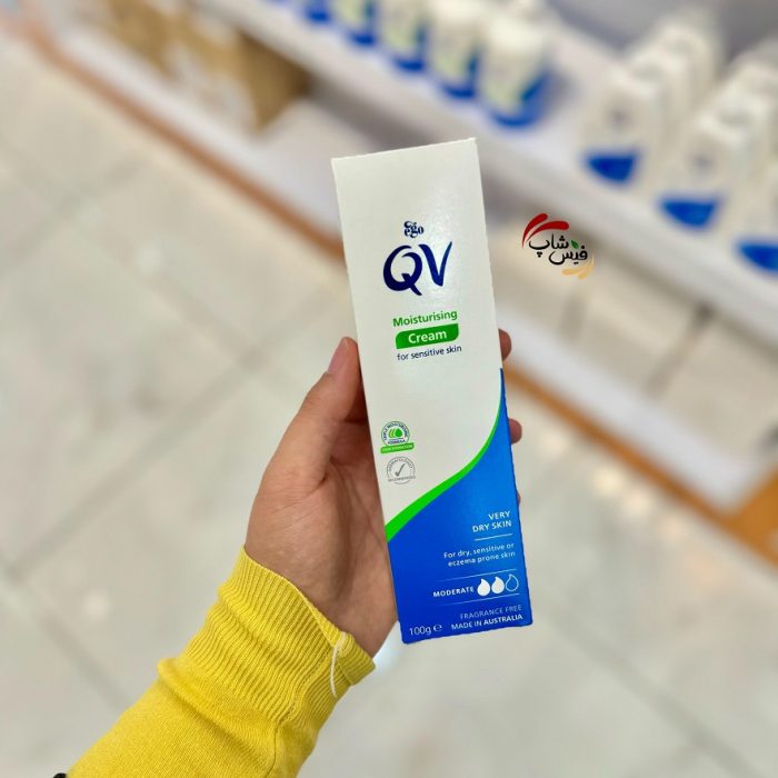 کرم مرطوب کننده و آبرسان کیو وی QV Cream Moisturiser حجم 100 میل - Image 5