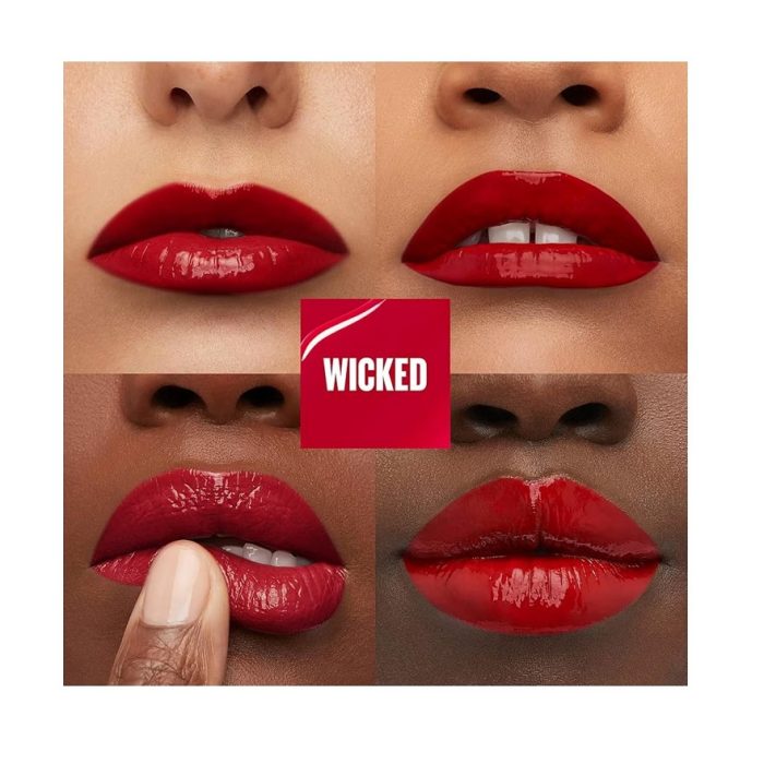 رژ لب مایع براق سوپر استی میبلین رنگ 50 Wicked - Image 2