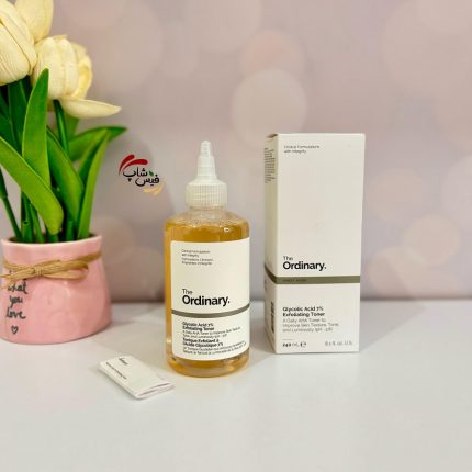 تونر گلایکولیک اسید 7% اوردینری اکسفولیتینگ لایه بردار و روشن کننده پوست 240 میل