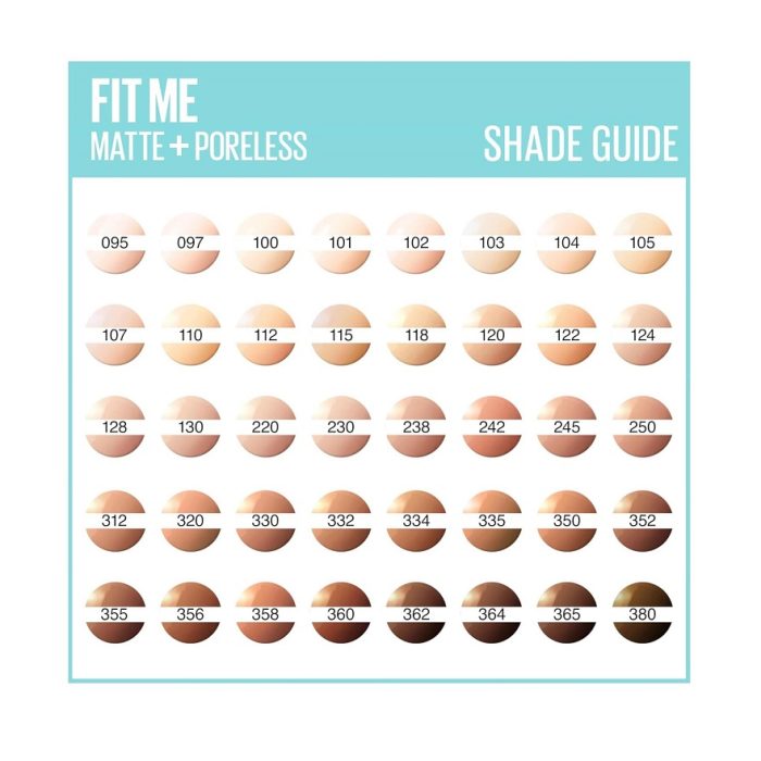 کرم پودر اورجینال میبلین مدل فیت می تیوپی | MAYBELLINE FIT ME MATTE + PORELESS FOUNDATION - Image 6