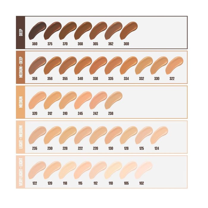 کرم پودر اورجینال میبلین مدل فیت می تیوپی | MAYBELLINE FIT ME MATTE + PORELESS FOUNDATION - Image 3