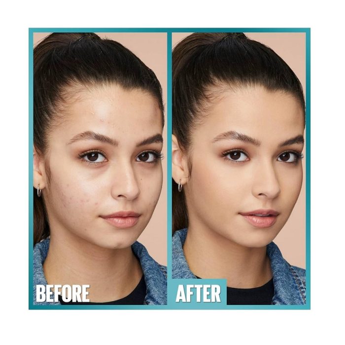 کرم پودر اورجینال میبلین مدل فیت می تیوپی | MAYBELLINE FIT ME MATTE + PORELESS FOUNDATION - Image 2