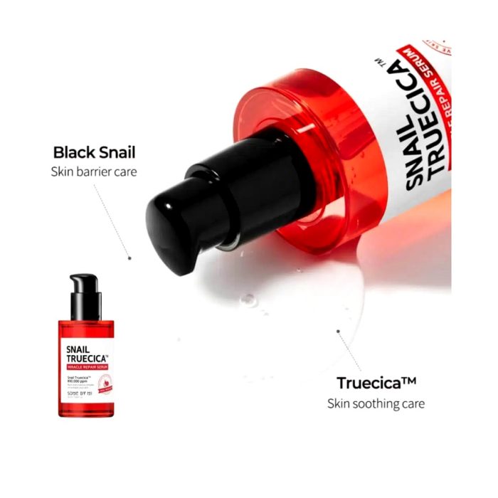 سرم ترمیم کننده حلزون سام بای می Some By Me Snail Truecica Serum - Image 7