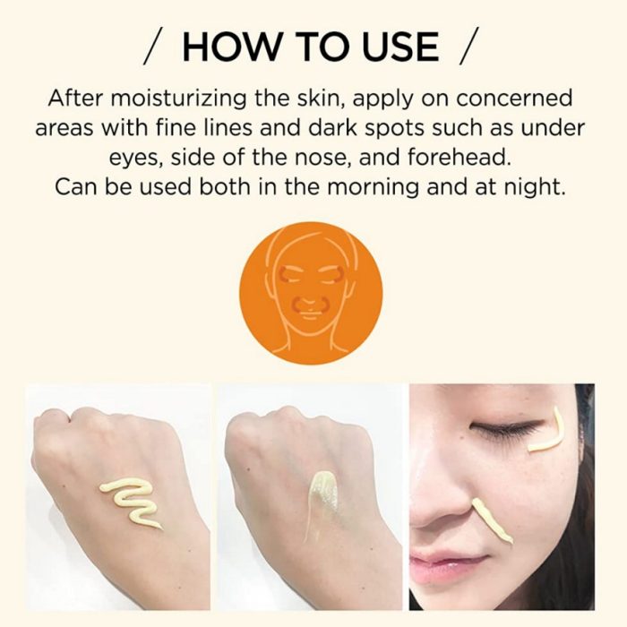 کرم ویتامینه دور چشم و صورت هویج برینگ گرین کاروت حجم 30 میل Bring Green Carrot Vita Eye Cream & Face - Image 5