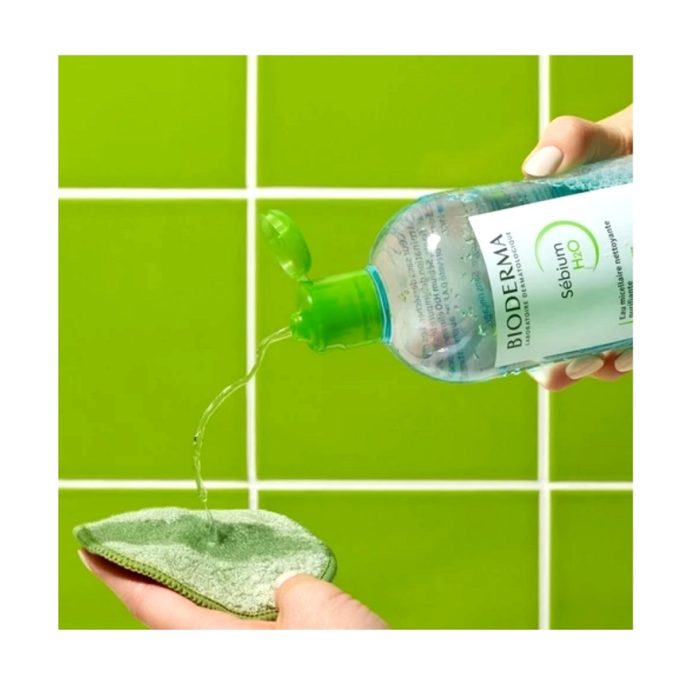 میسلار واتر پوست چرب بایودرما 500ml - Image 3