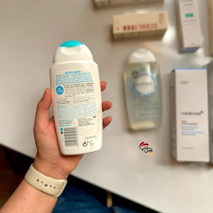 ژل شستشو ناحیه تناسلی فم فرش femfresh Active Wash - Image 2