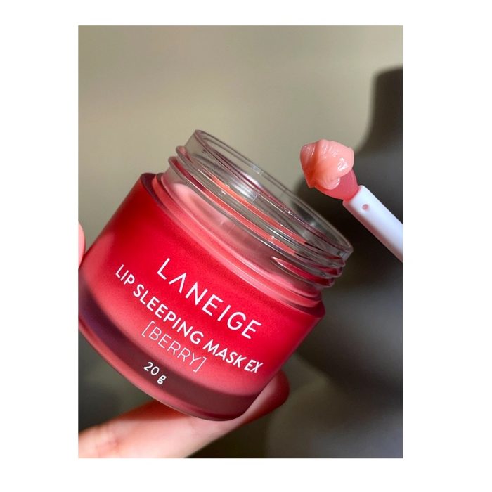 بالم لب و ماسک لب شب 20 گرم (توت فرنگی) لانیژ Laneige - Image 3