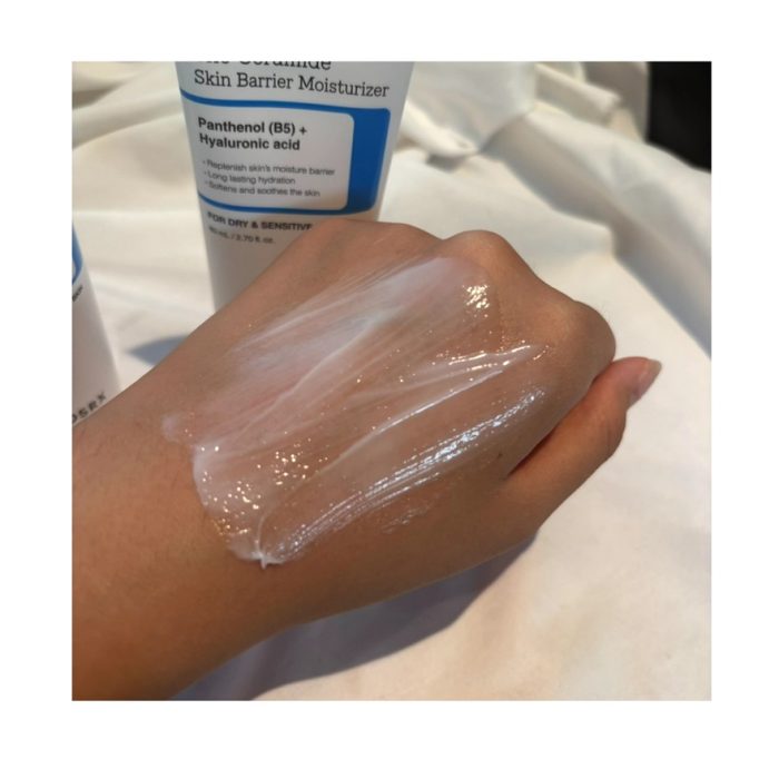 کرم مرطوب کننده و تقویت کننده سد دفاعی B5 سرامید کوزارکس 80 میل COSRX The Ceramide Skin Barrier Moisturizing Cream - Image 3