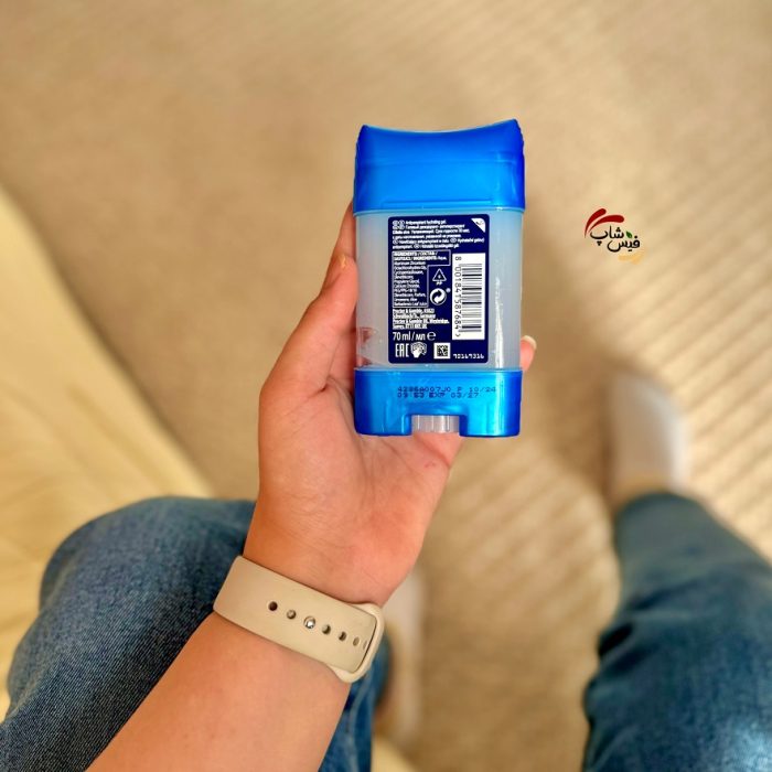 مام ژله ای الو سنت ژیلت Gillette Aloe Scent Antiperspirant Deodorant 70Ml - Image 2