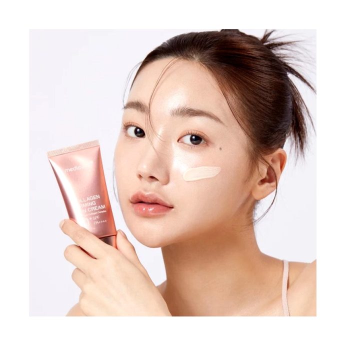 کرم ضد آفتاب کلاژن و روشن کننده مدی کیوب SPF50 50میل Medicube - Image 2