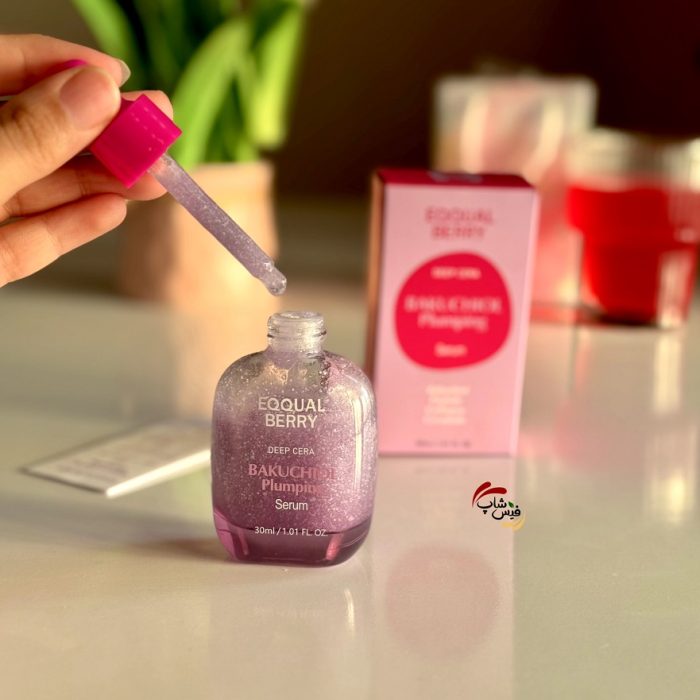 سرم ضد چروک و حجم دهنده باکوچیول اکوال بری Eqqualberry Bakuchiol Plumping Serum - Image 4