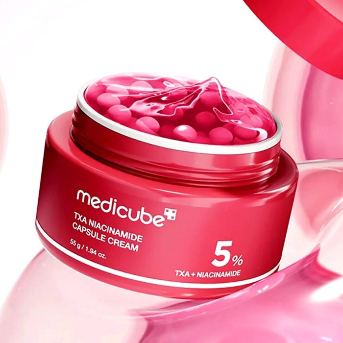 کرم کپسولی ترانگزامیک اسید و نیاسینامید مدی کیوب Medicube TXA Niacinamide Capsule Cream - Image 3