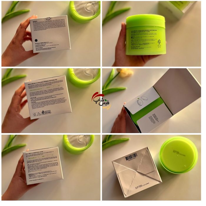 پد تونر آزلائیک اسید 10 درصد و هیالورون ضد جوش و تسکین دهنده آنوا Anua Azelaic 10 Hyaluron Redness Soothing Pad - Image 5
