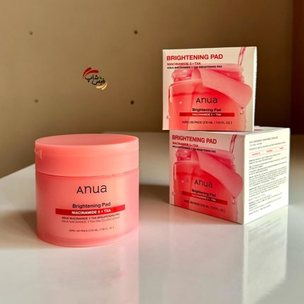 پد تونر ترانگزامیک اسید و نیاسینامید 5 درصد ضد لک و روشن کننده آنوا Anua Niacinamide 5 TXA Brightening Pad