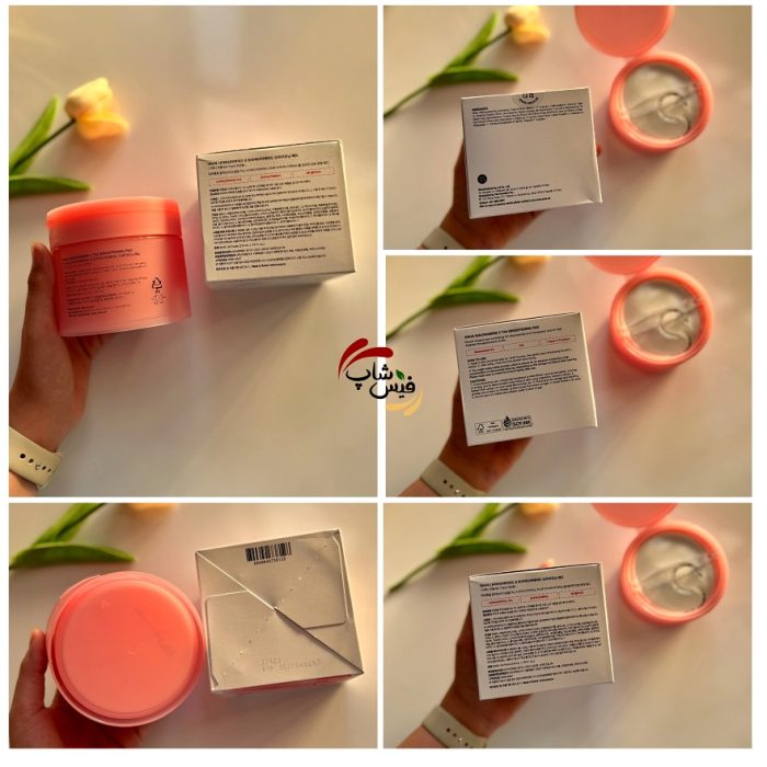 پد تونر ترانگزامیک اسید و نیاسینامید 5 درصد ضد لک و روشن کننده آنوا Anua Niacinamide 5 TXA Brightening Pad - Image 3