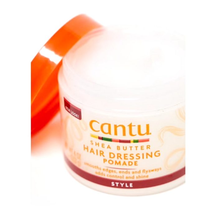 پماد حالت دهنده و ضد وز قوی مو کنتو Cantu Hair Dressing Pomade with Shea Butter 113g - Image 3