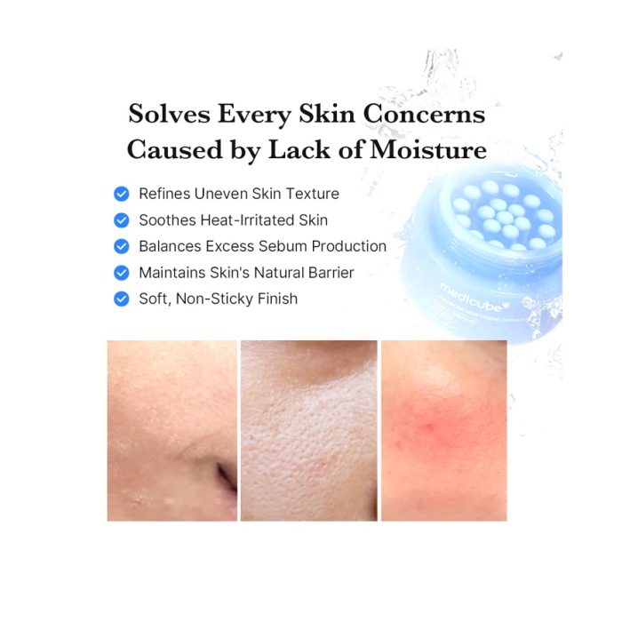 کرم کپسولی هیالورانیک آبرسان 120 ساعت مدی کیوب medicube Hyaluronic Acid Capsule Cream - Image 5