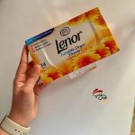 خوشبو کننده ورقه ای لباس لنور Lenor مدل Summer Breeze بسته 34 عددی
