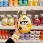 اسپری ضدچروک و خوشبو کننده لباس لنور با رایحه نسیم تابستانی Lenor Summer Breeze حجم 500 میل