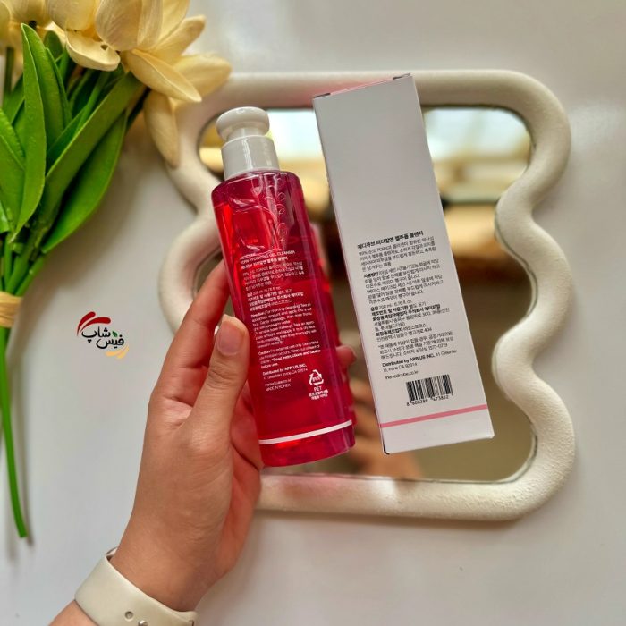 شوینده PDRN آبرسان و روشن کننده جوانساز مدی کیوب MEDICUBE PDRN Pink Gel Cleanser - Image 2