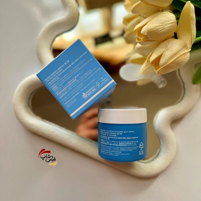 ژل کرم هیالورونیک اسید و سراماید مدی کیوب medicube Hyaluronic Acid Moisturizing Jelly Cream - Image 3