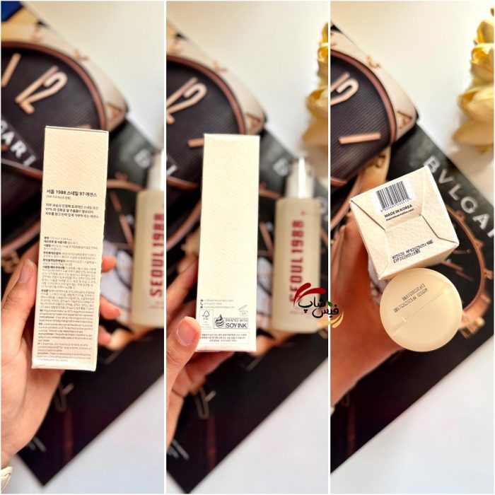 اسنس موسین حلزون و برنج سئول 1998 کی سکرت KSECRET SEOUL 1988 Essence Snail Mucin 97% - Image 5