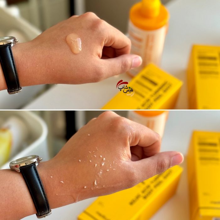 پیل شات بدن کوجیک اسید و زردچوبه مدی‌ کیوب Medicube Kojic Acid Body Peel Turmeric Shot - Image 2
