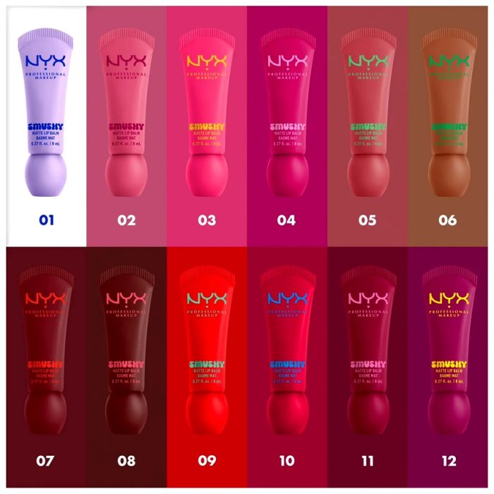 بالم لب مات نیکس مدل NYX Smushy Matte Lip Balm - Image 6