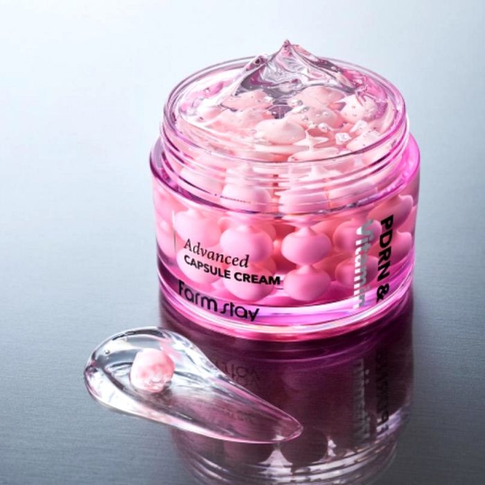 کرم کپسولی آبرسان و جوانساز PDRN فارم استی PDRN & VITAMIN ADVANCED CAPSULE CREAM 55ml - Image 2